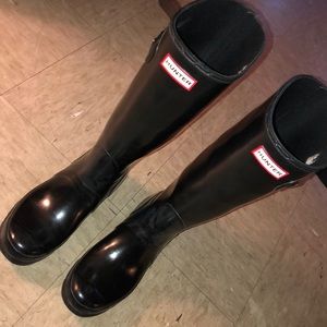 Women’s Original Tall Gloss Hunter Rain Boots